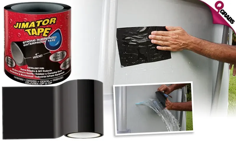 Jimator Tape: Rubberized Waterproof Tape!